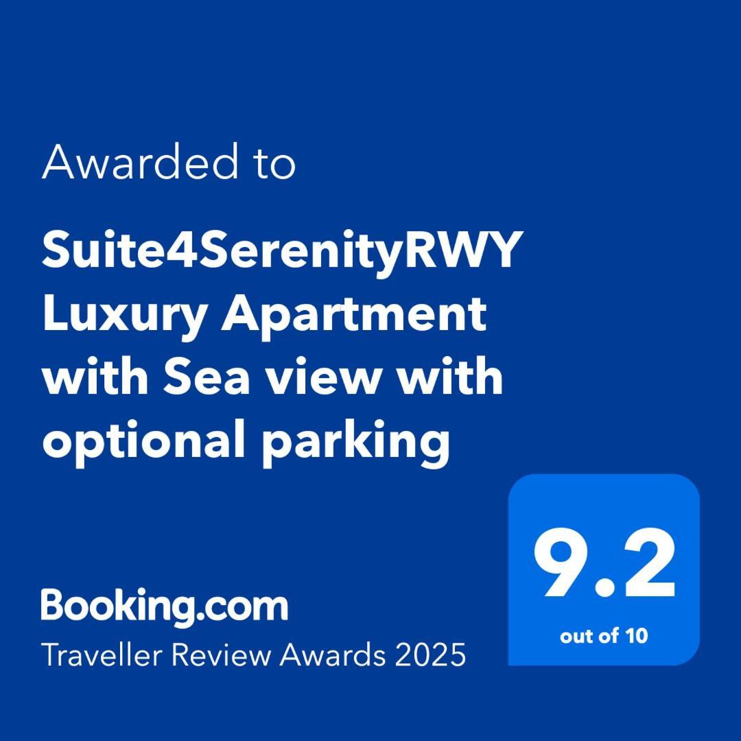 Suite4Serenityrwy Luxury Apartment With Sea View With Optional Parking 플리머스 객실 사진